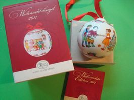 Weihnachtskugel 2017 Hutschenreuther