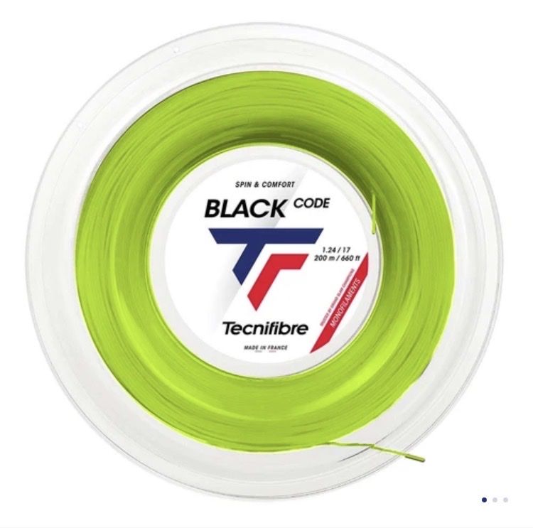 Tecnifibre Raquettes: Tecnifibre Black Code Tennissaite – Neuf avec emballage d'origine à Zürich par Mr.Panenka