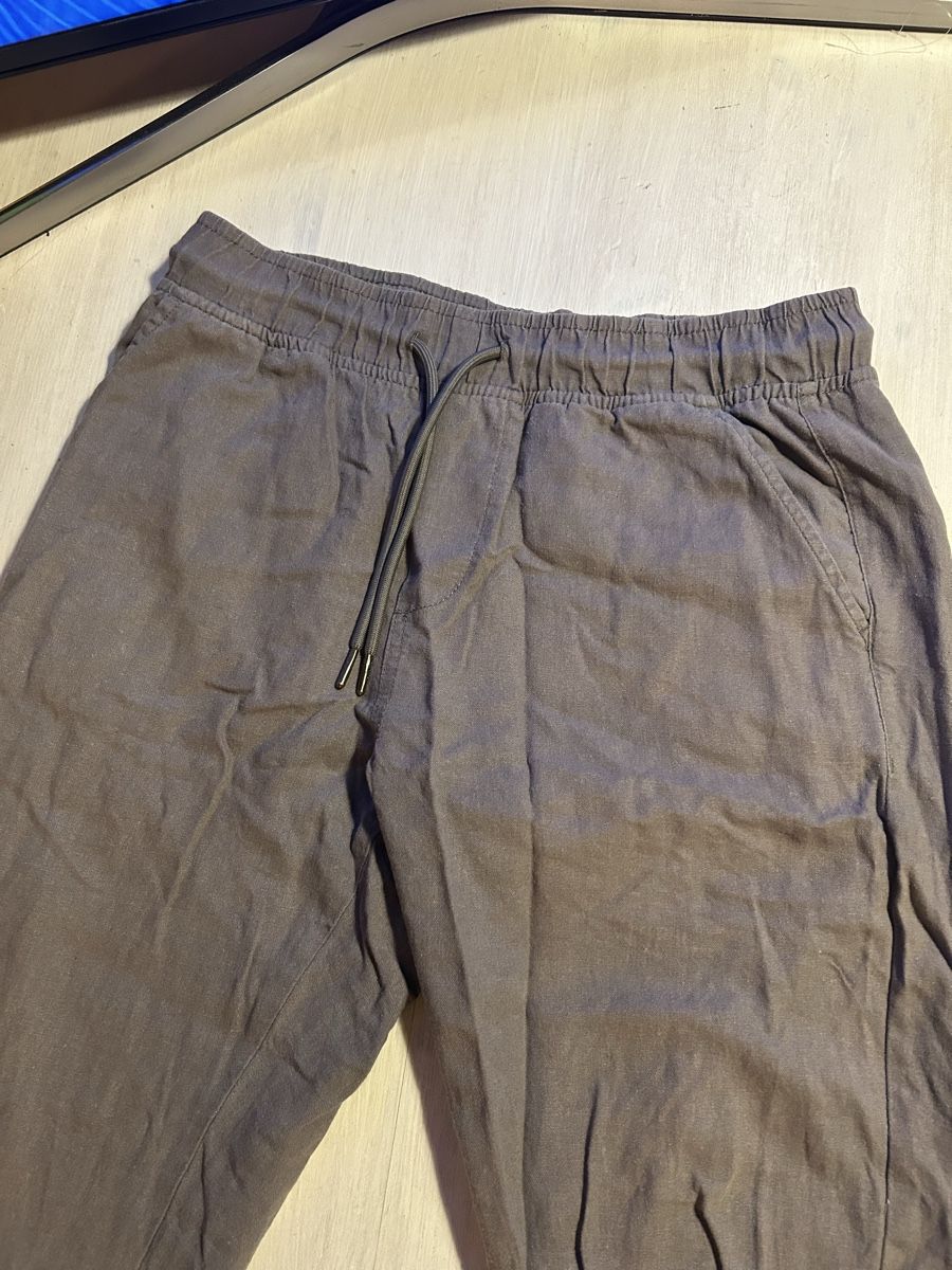 Pantaloni: Leinenhosen Grau Gr.M – Usato da Riedholz venduto da karinadam 3