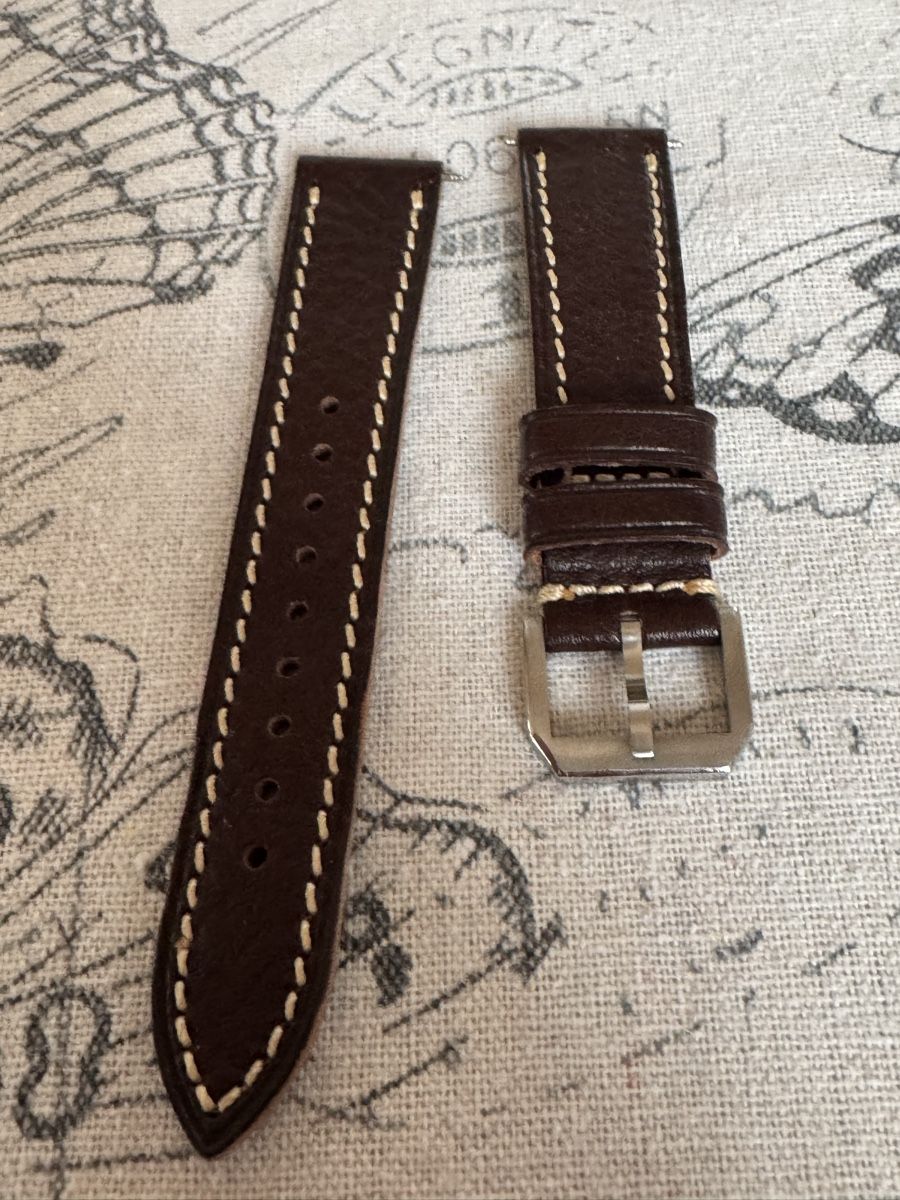 Bracciali & Braccialetti: Uhrenbänder 20x 18 Leder – Usato da Trimbach venduto da hubled 8