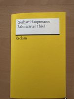Gerhart Hauptmann Bahnwärter Thiel Universal-Bibliothek