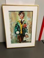Ölgemälde Clown Bild