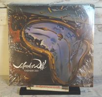 🕰️ Salvador Dalí – Großer Kunstkalender 2001 OVP