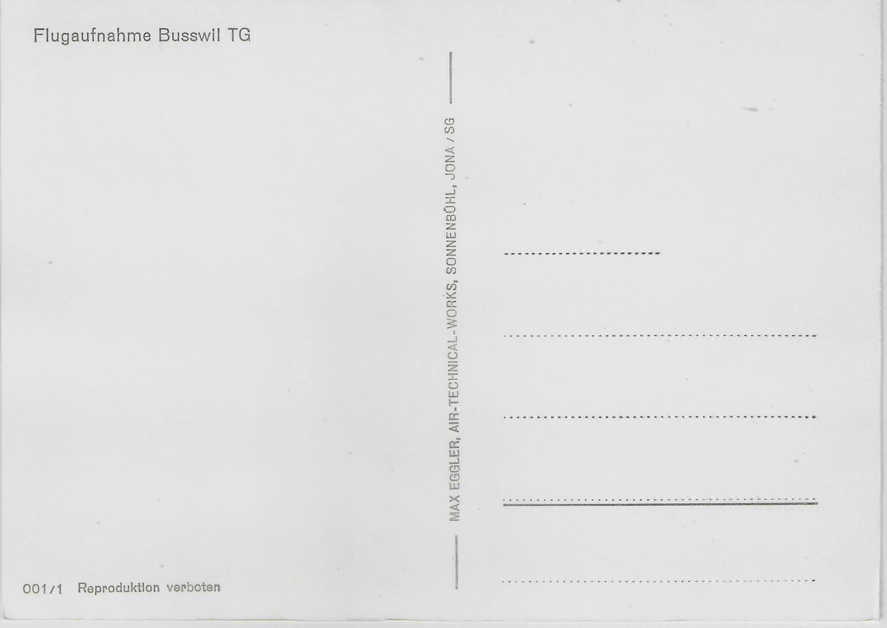 Cartoline postali: Flugaufnahme Busswil TG – Antico da Ettingen venduto da Kartenplanet 1