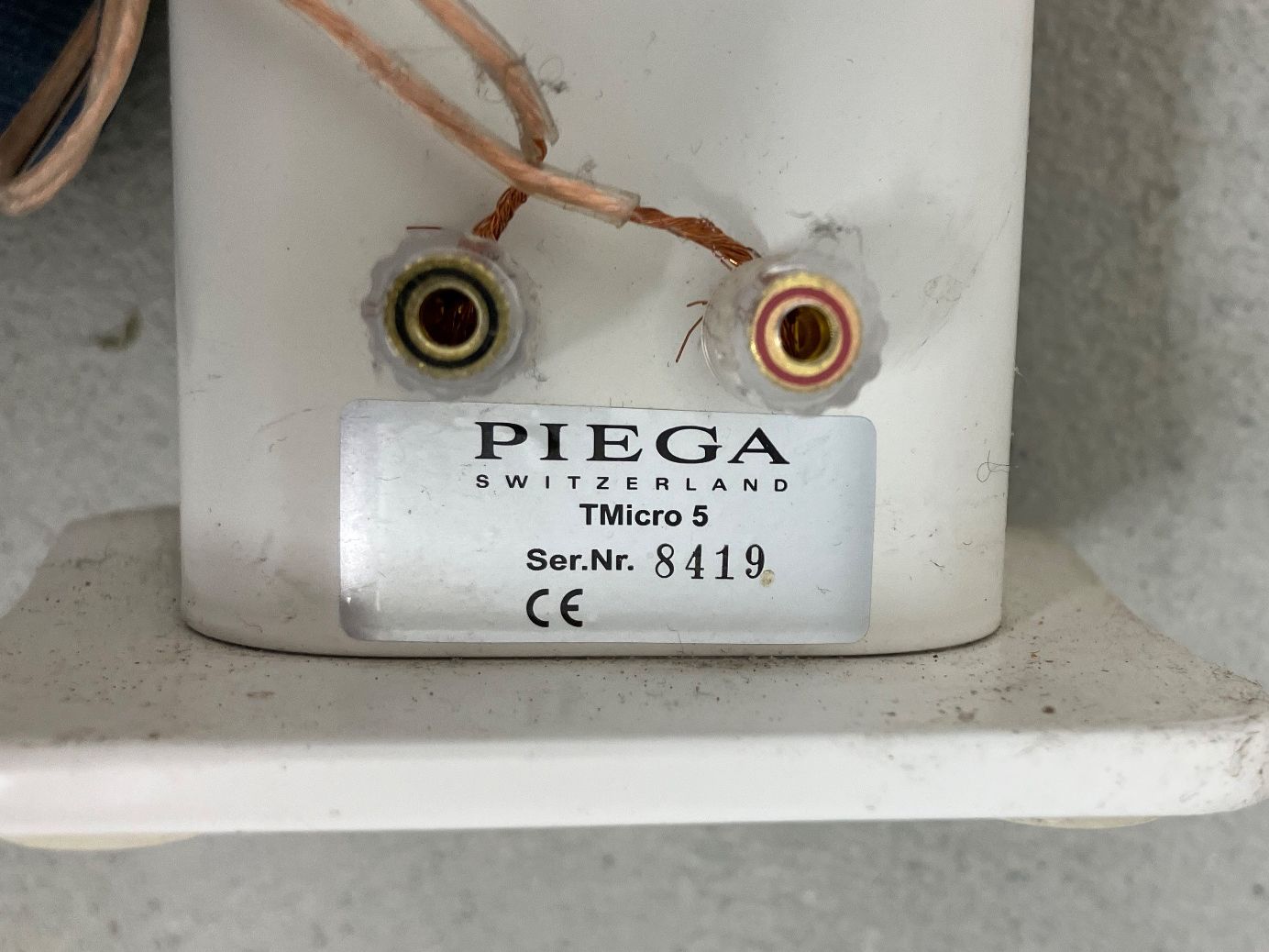 Piega Lautsprecher: PIEGA TMicro 5 Lautsprecher – Gebraucht aus Schaffhausen von Tempera 5