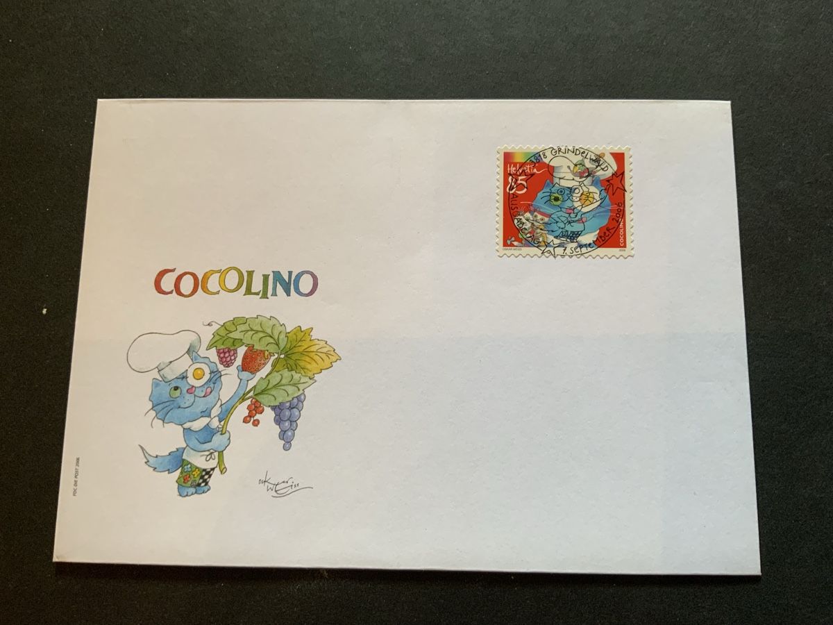 Tutti i francobolli: 2006 KINDER KOCHEN FDC VOLL EINWANDFREI  – Usato da Beinwil am See venduto da Ricri