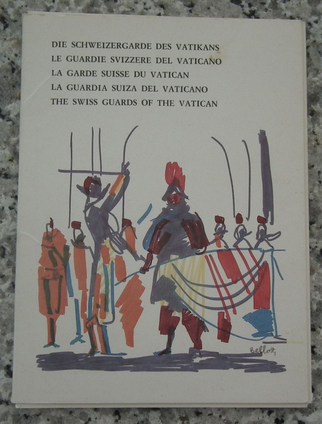Tutti i francobolli: Die Schweizergarde des Vatikans  Folder mit 8 Kunst Karten – Usato da Kriens venduto da WULLU99