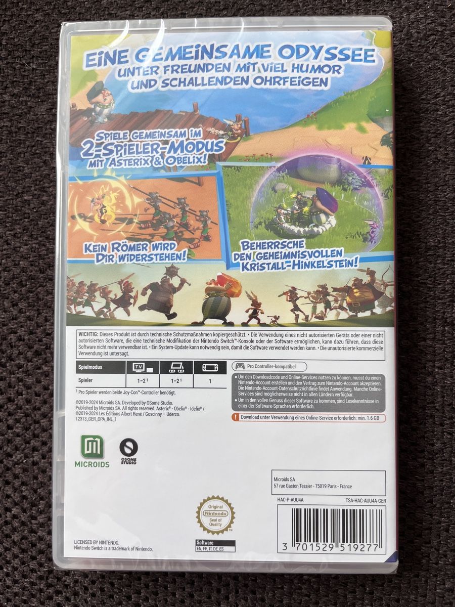 Jeux: Nintendo Switch Spiel Asterix&Oberlix – Neuf avec emballage d'origine à Sulz AG par Zissi31324 1