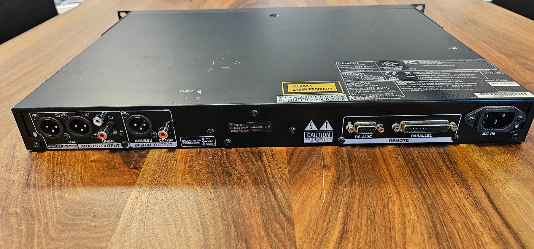 Denon Sistemi audio & multimediali: DENON DN-501C Profi CD Player – Usato da Küttigen venduto da FuturePlanet 3