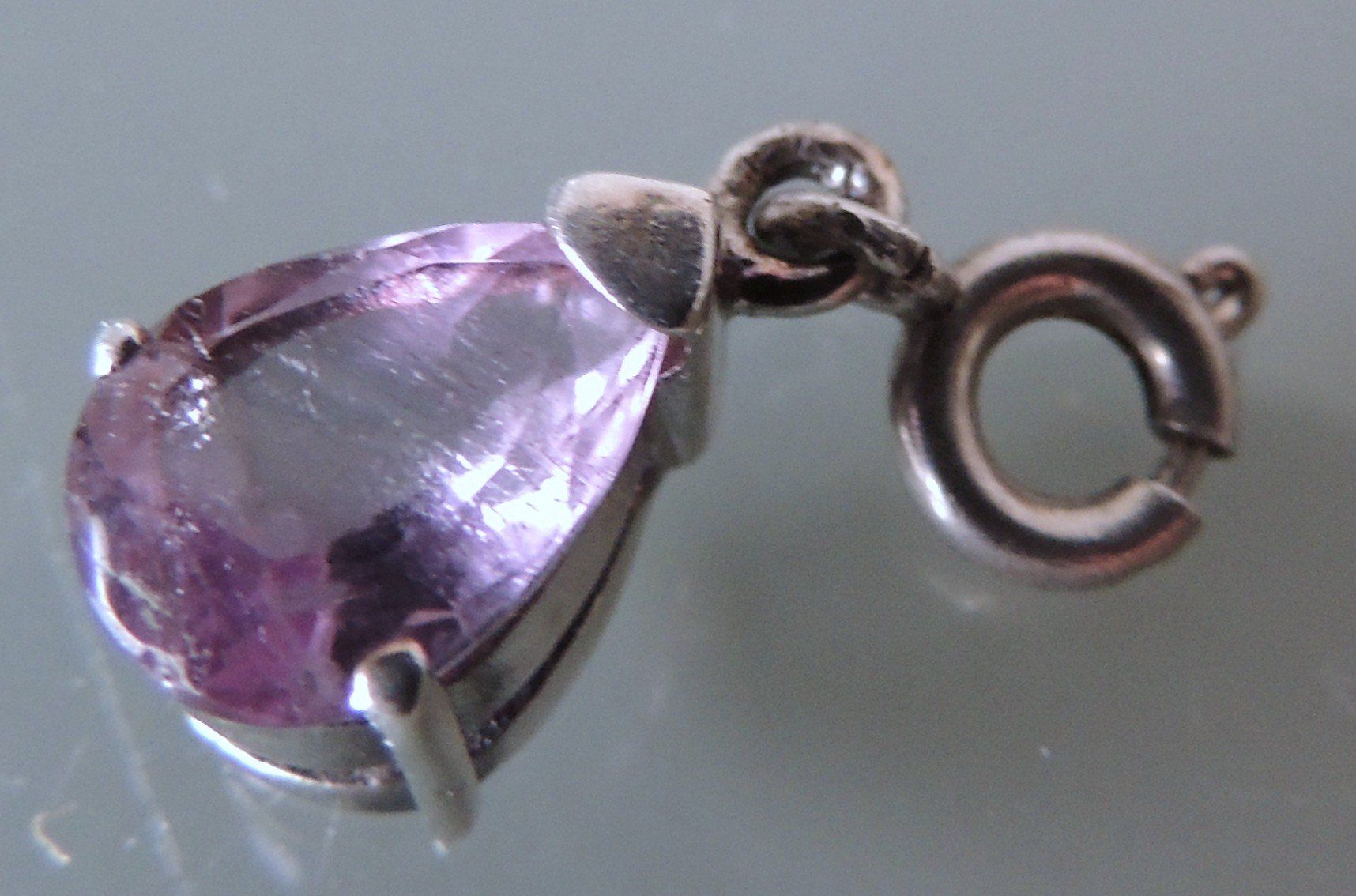 Ciondoli: Amethyst Anhänger Silber 925 – Usato da Waldenburg venduto da schaller707 2