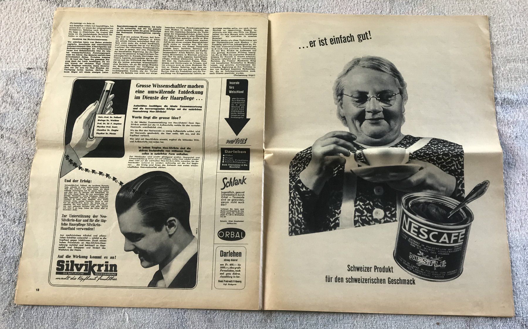Riviste & Magazine: SCHWEIZER ILLUSTRIERTE ZEITUNG 19.MAI 1948 – Nuovo (secondo la descrizione) da Ostermundigen venduto da Wyatt-Earp 6