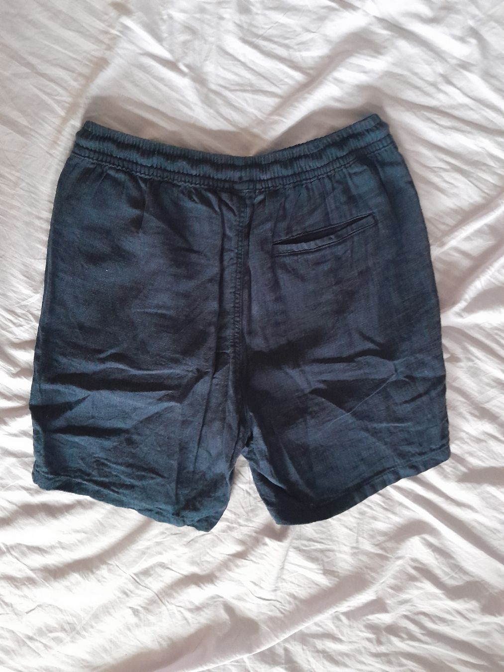 Next Pantaloni: short bleu marine, lin coton taille S – Usato da Genève venduto da ang_fd8z 1