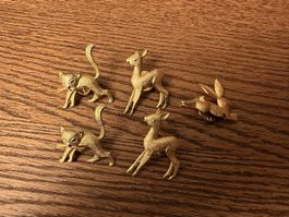 Goldige Pins - Tiere