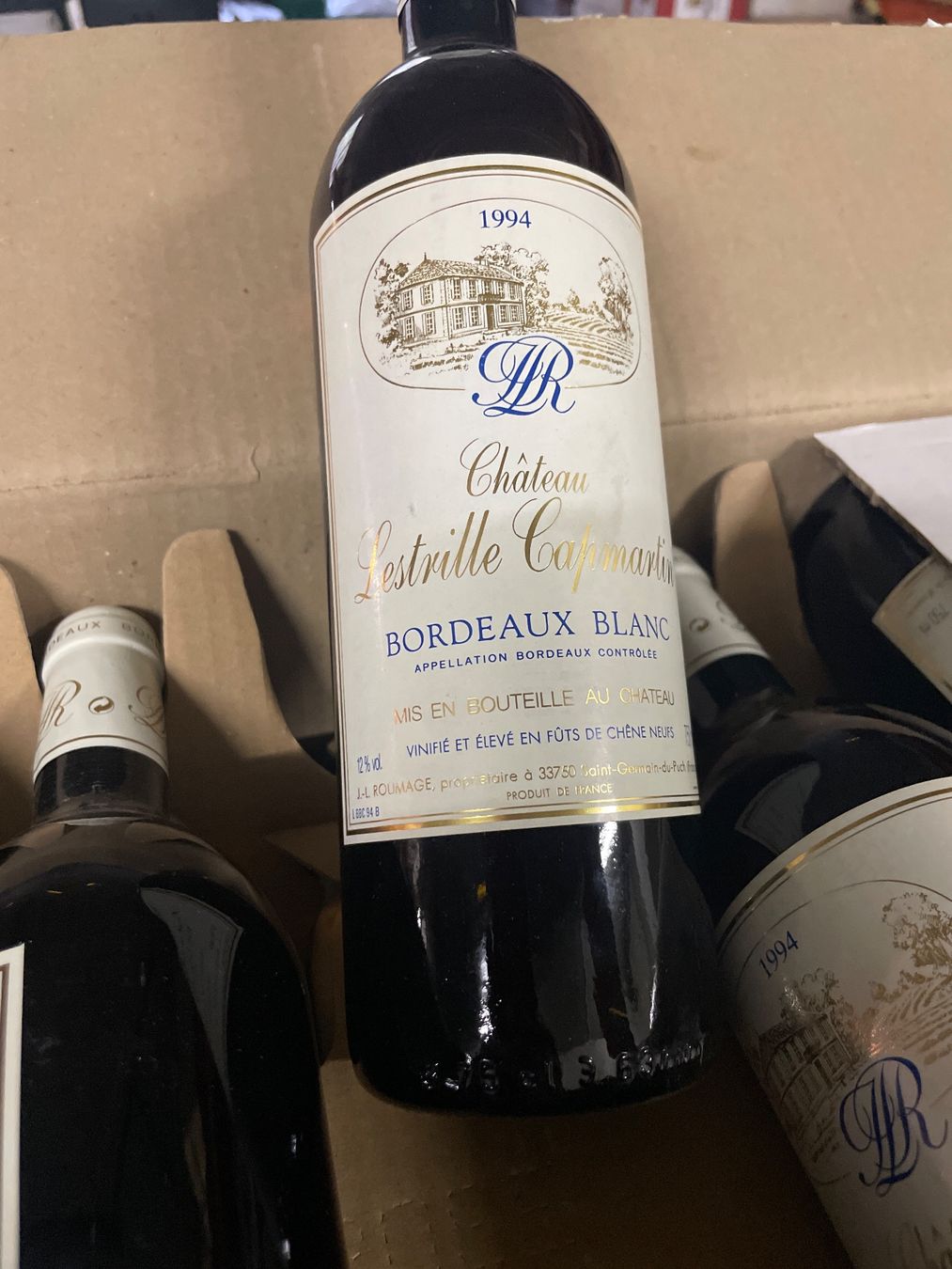 Vino: 36 Flaschen Château Lestrille Capmartin 1994 – Usato da Hölstein venduto da kolumbus1964 1