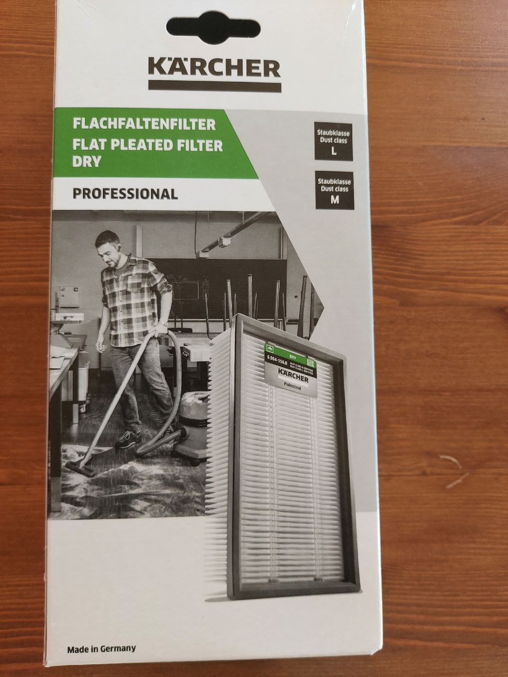 Kärcher Aspirapolveri & Accessori: Kärcher Flachfaltenfilter Professional – Nuovo e nell'imballaggio originale da Randa venduto da jon_jm55
