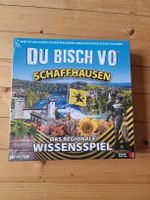 Du bisch vo Schaffhausen? Das regionale Wissensspiel.