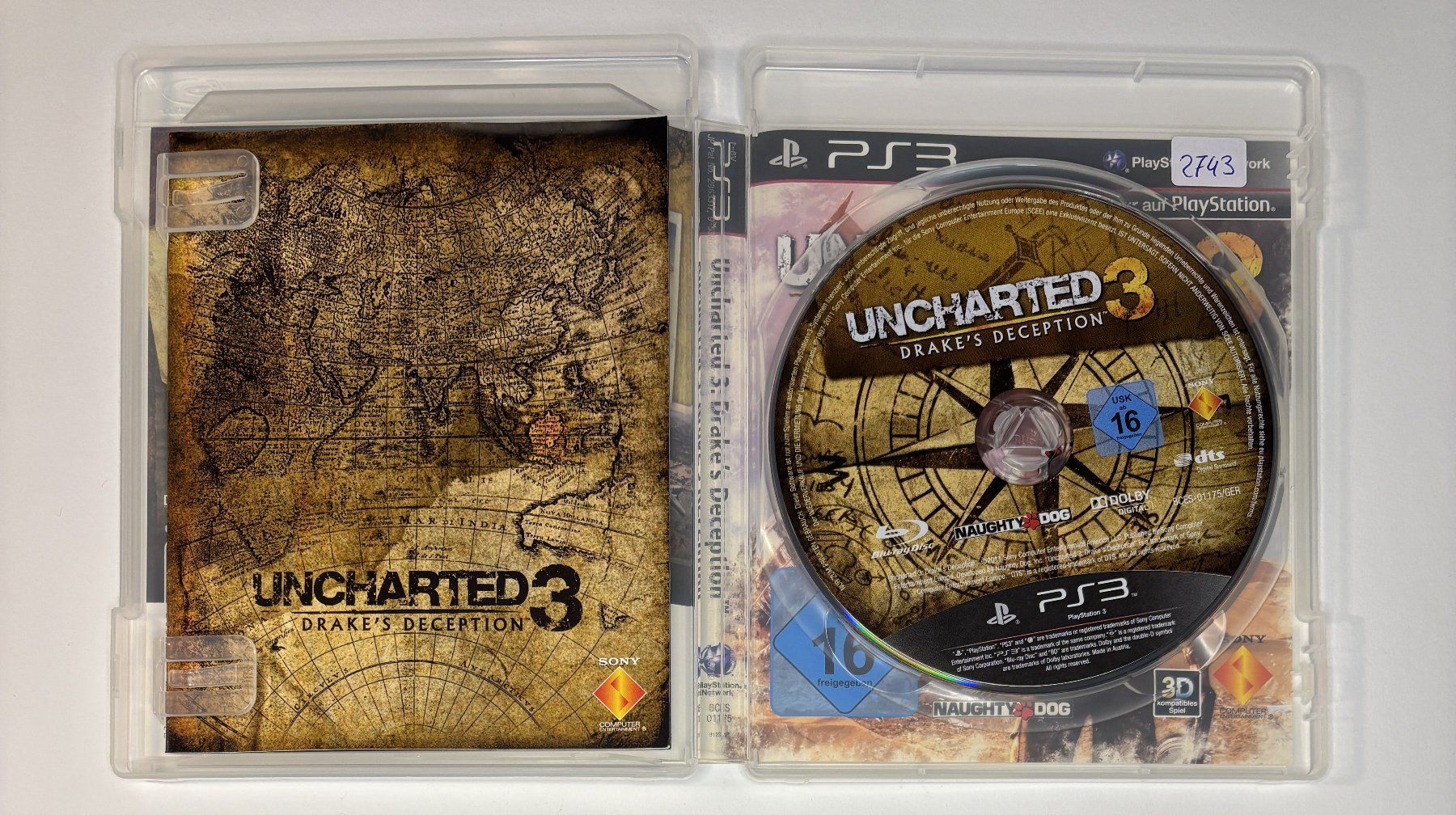 Giochi: PS3 - Uncharted 3: Drake's Deception – Usato da Allschwil venduto da Bullach 1