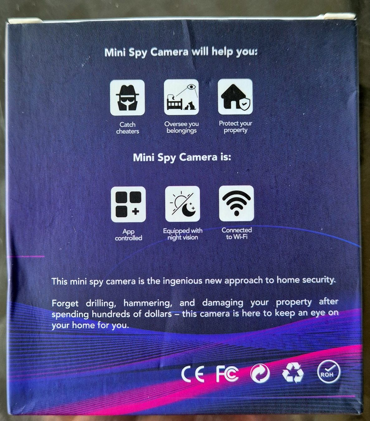 Sistemi d'allarme: MINI Spy CAMERA + 2 microUSB Adapter, + 1,2 m Cable – Nuovo e nell'imballaggio originale da Fällanden venduto da Blausegelfliege 4