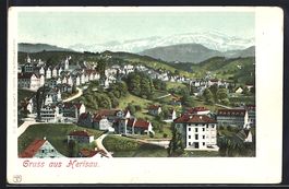 AK Herisau, Teilansicht, 1900