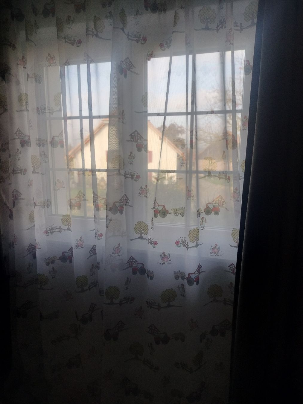 Tende: Kinder Vorhang "Bauernhof" – Usato da Biezwil venduto da Haberli01 3