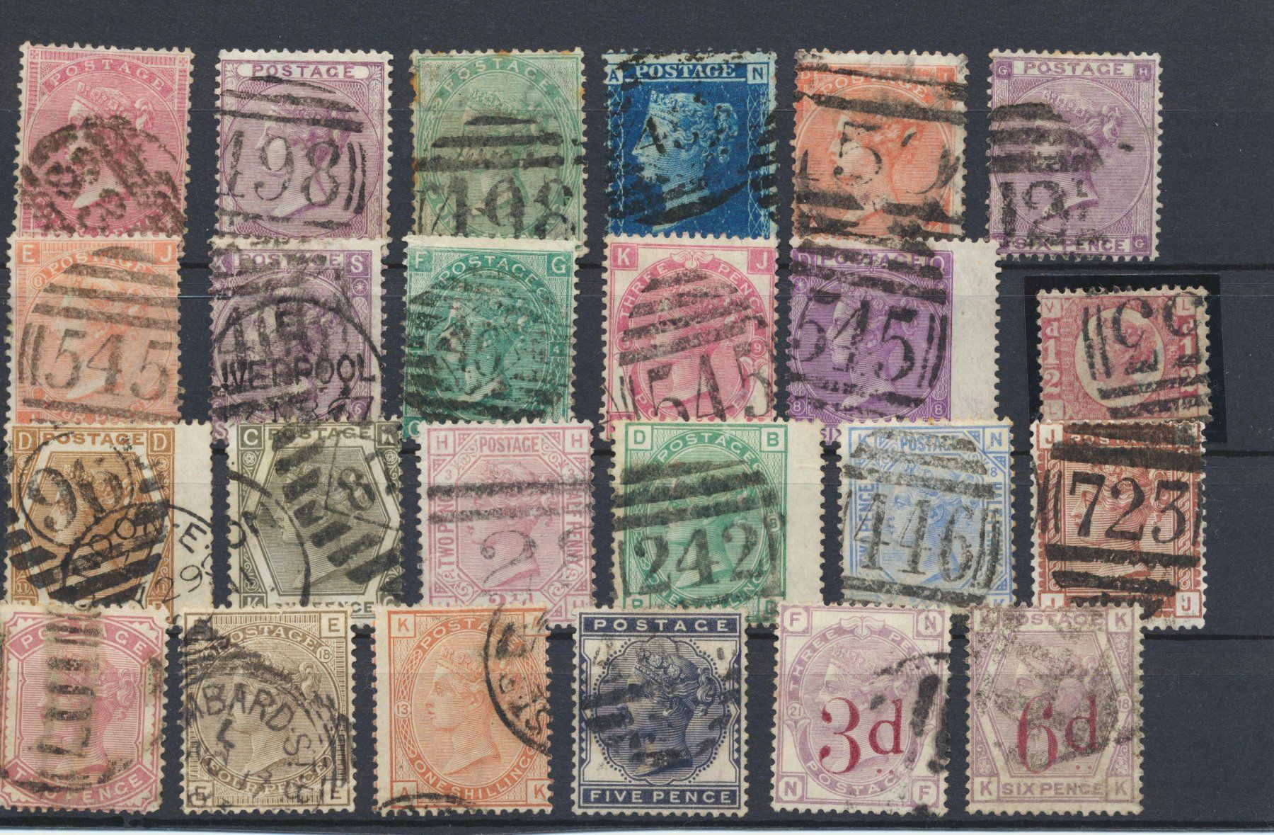 Tous les timbres: Lot Altengland saubere Werte – D'occasion à Roggwil BE par Stampdealer3