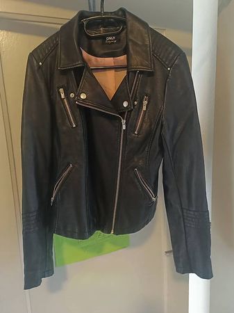 Lederjacke 