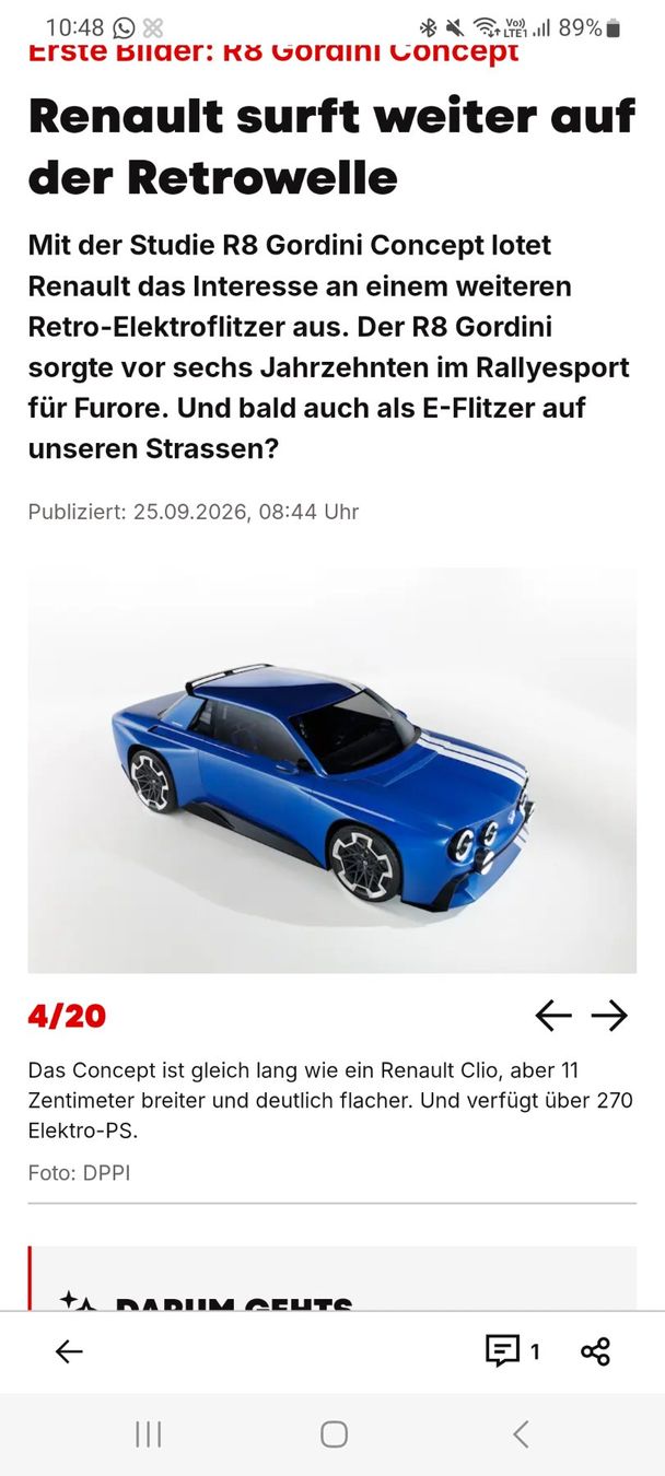 Renault Modellini d'auto: Renault 8 Gordini 1:18 – Usato da Emmenbrücke venduto da Eichhoefli 5