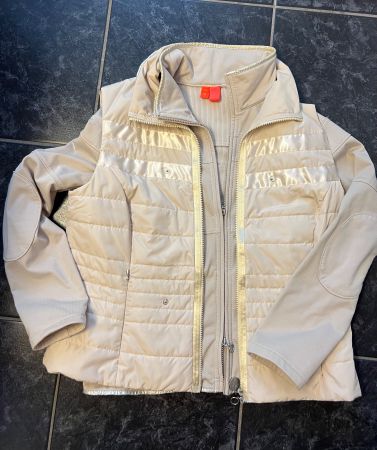Jacke mit Gilet Gr 42