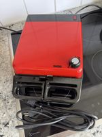 Brätzeli-Eisen SIGG rot mit Schweizer Motiven gebraucht