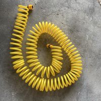 Spiralschlauch / Gartenschlauch mit Schnellkupplungen