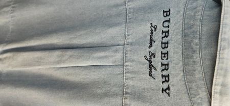 Burberry Jumpsuit hellblau Grösse 12Y nie getragen