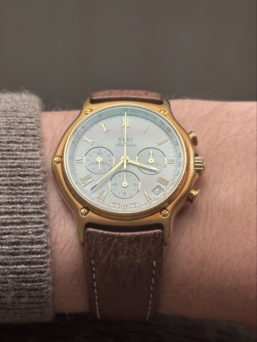 Ebel Orologi: Ebel 1911 Chronograph - 18K Gold - Full Set – Usato da Niederglatt ZH venduto da per_sxj8