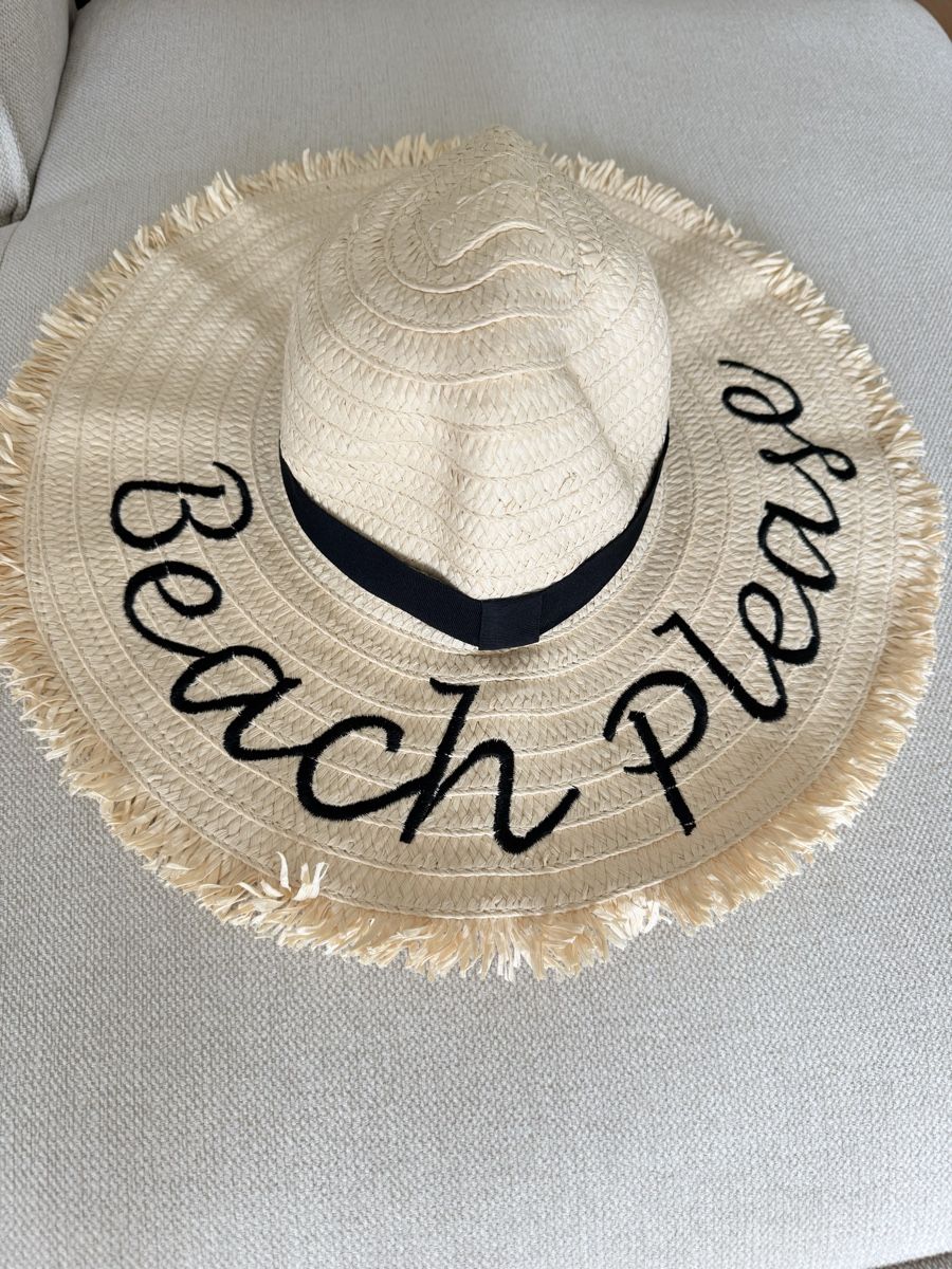 Hüte, Mützen & Caps: Summer Beach Hat "Beach Please"  – Gebraucht aus Kilchberg ZH von san_hs8y