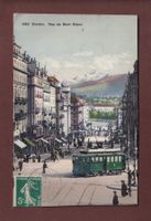 GENEVE - Rue du Mont Blanc - Tram
