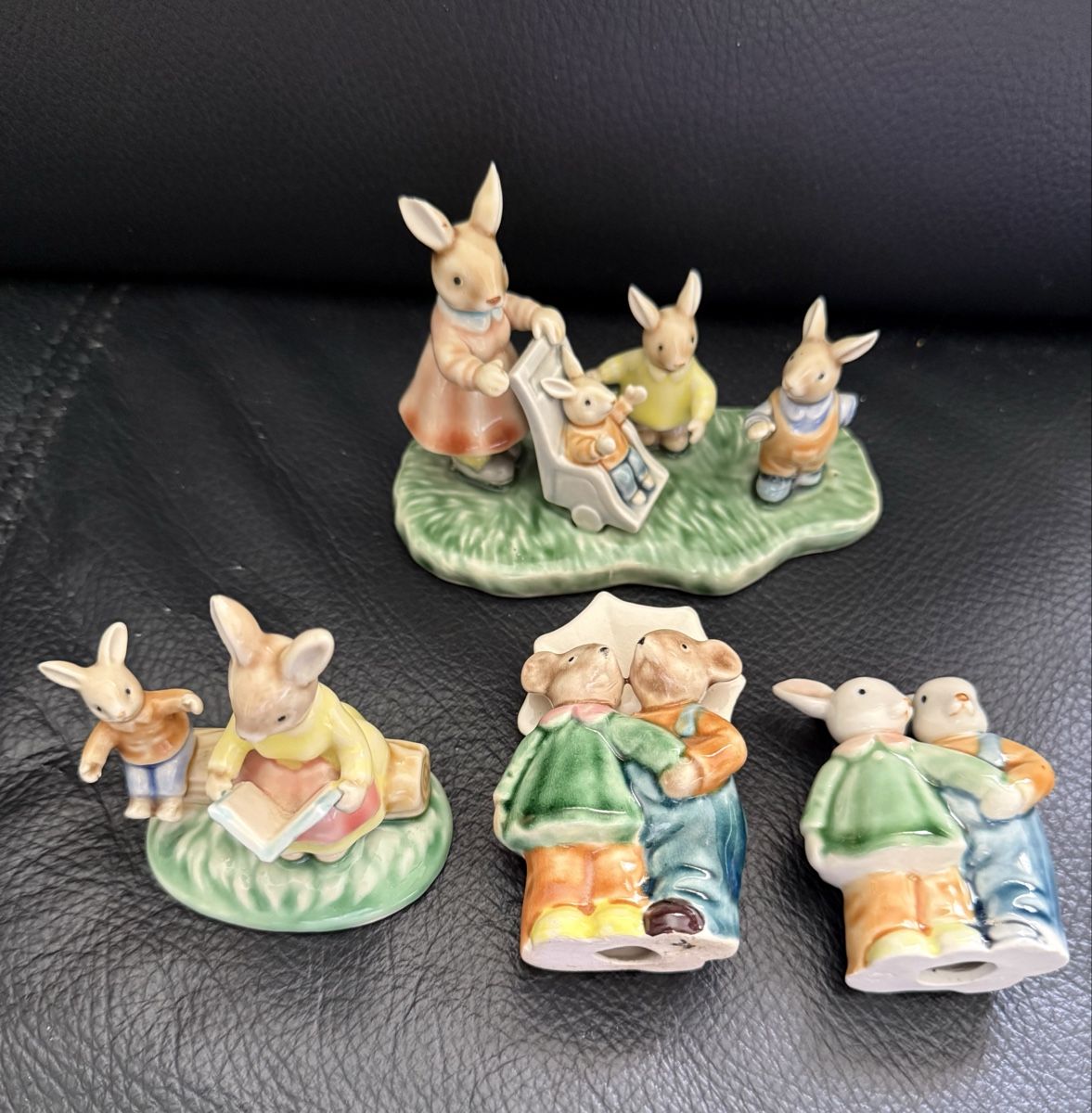 Statuette: Hasen Familie / 4 Figuren – Usato da Biel/Bienne venduto da Katja01112 6