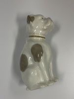 Schöne Porzellan Bulldogge, Zucker-/Salzstreuer