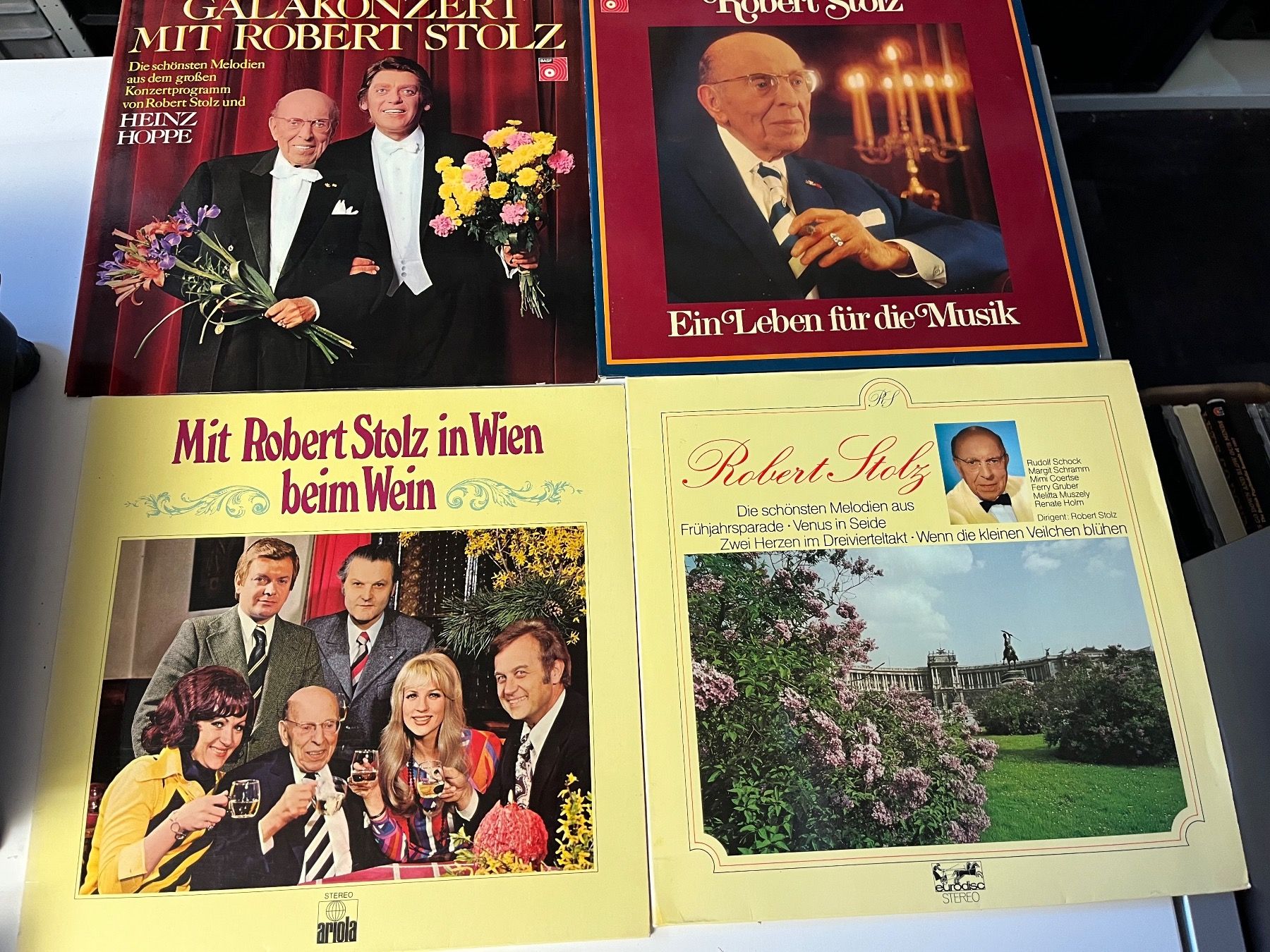 Schallplatten: Klassik/Wiener Lieder mit Robert Scholz - HH31 – Gebraucht aus Küsnacht ZH von swisssales.net