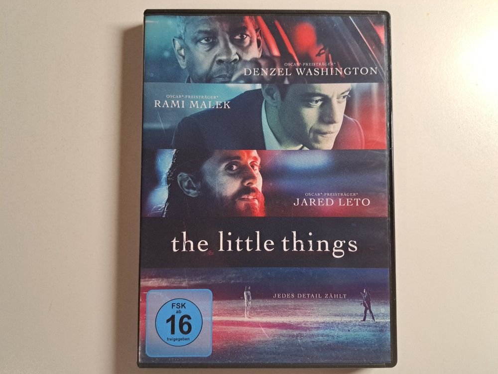 THE LITTLE THINGS - Denzel Washington, Rami Malek, J. Leto (Gebraucht ...