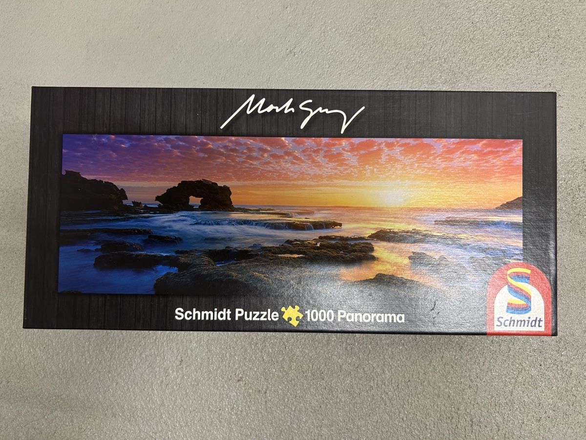 Puzzles: Schmidt Puzzle 1000 Panorama Mark Gray Meereslandschaft – Neu (gemäss Beschreibung) aus Zäziwil von Liv696