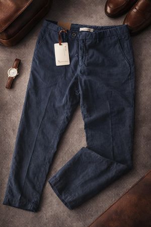 Élégant pantalon neuf B-Settecento (B-700) italien t49 (W33)