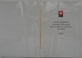 Faltblatt Nr. 8 1957, Intern. Ballonwettfahrt 18.VIII.57
