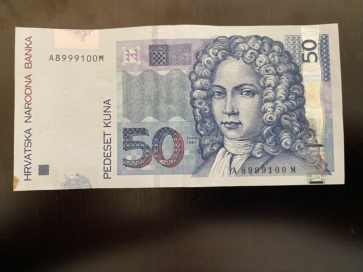 Banconote: Croatie, Billet de Banque 50 Kuna – Nuovo (secondo la descrizione) da Corsier-sur-Vevey venduto da Ginoarturo