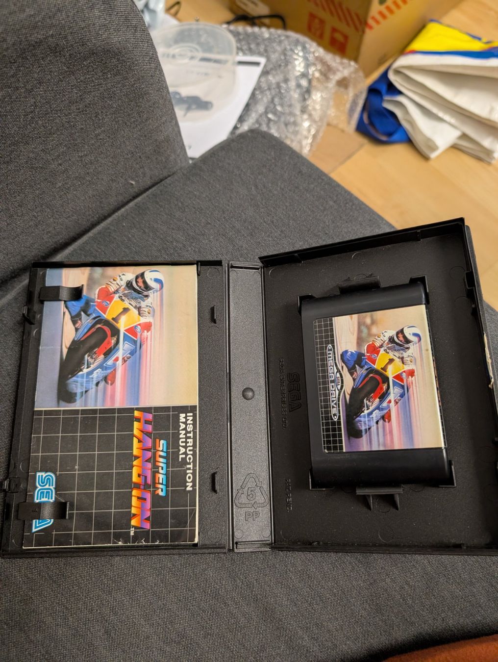 Spiele: Super hang on Sega Mega Drive – Gebraucht aus Giubiasco von Ticinerd 2