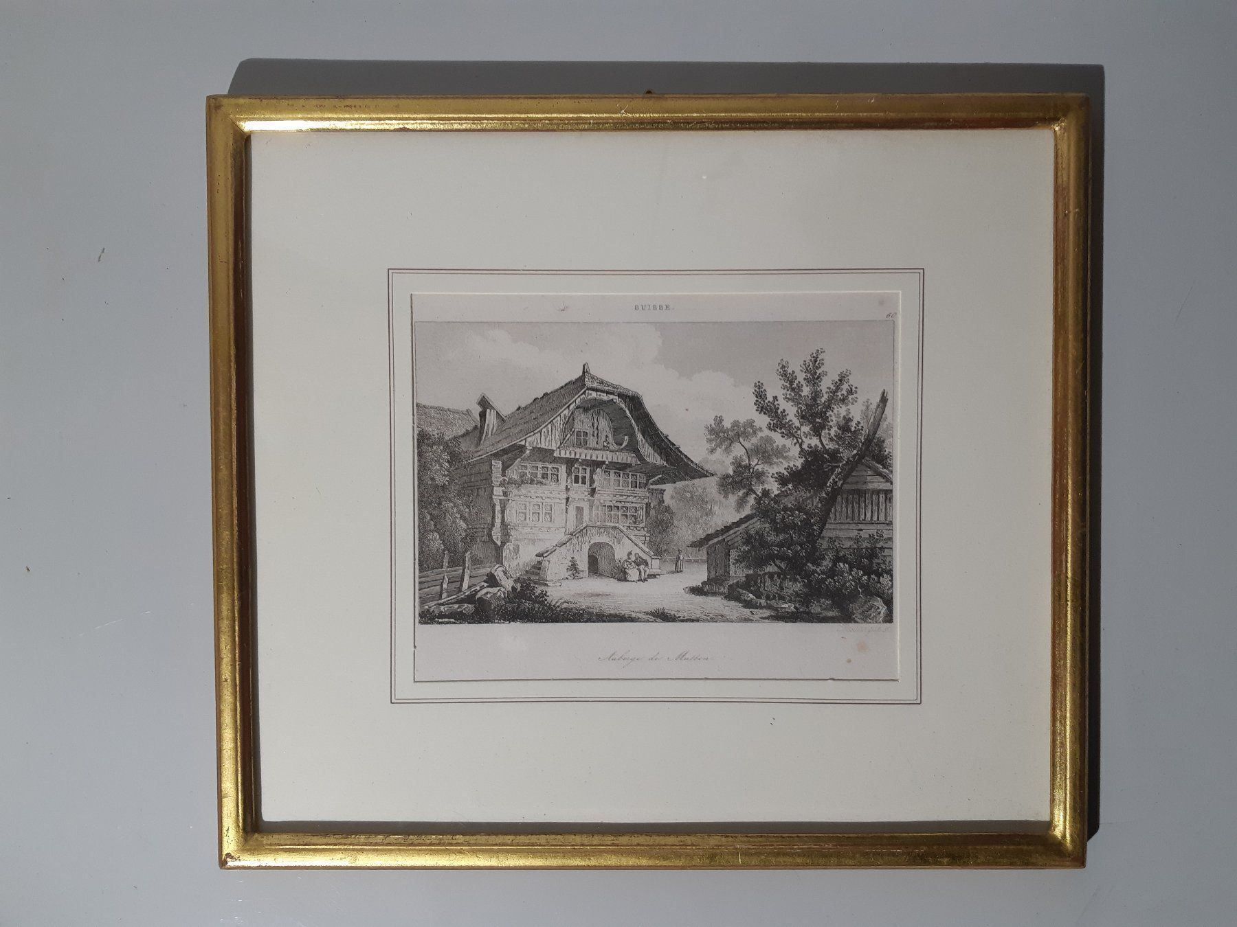 Grafica & Litografie: Litho Auberg au Matten – Usato da Grindelwald venduto da carro5