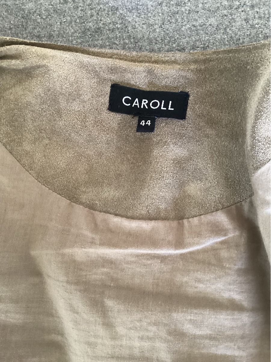 Caroll Jacken: Veste cuir velours CAROLLE taille 44 – Gebraucht aus Agiez von Beve15 7