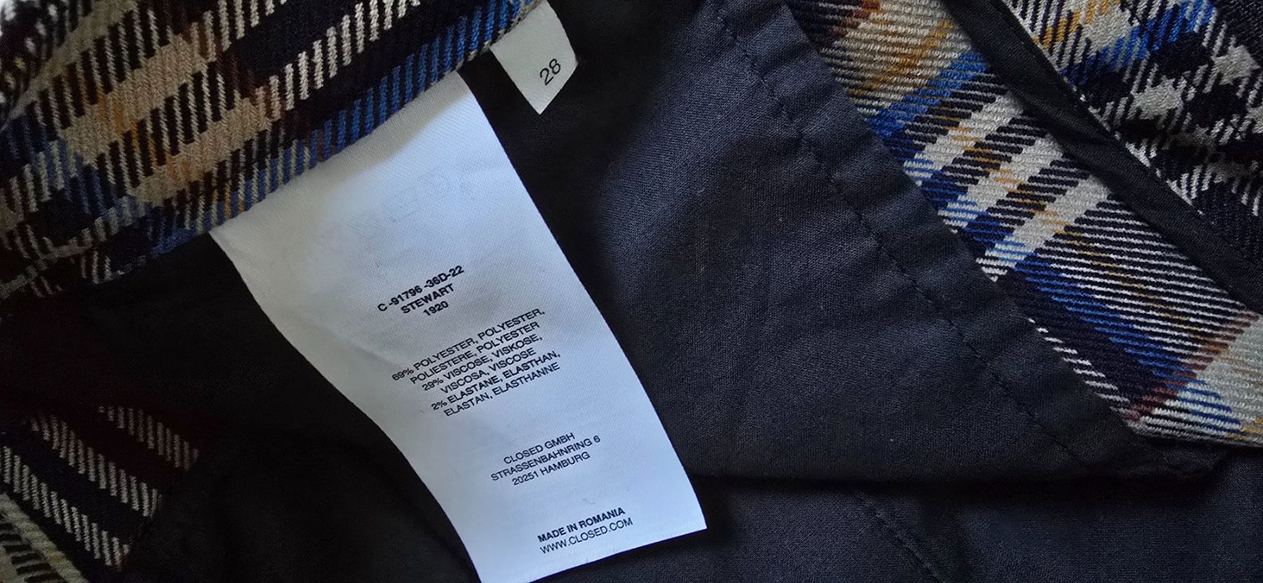 Closed Pantaloni: CLOSED hose  Grösse 28 neuwertig – Usato da Oberbipp venduto da Missy2021 2