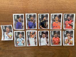 11 ( von 12 ) Coca Cola Panini WM 2026 Sticker Kleber Bilder