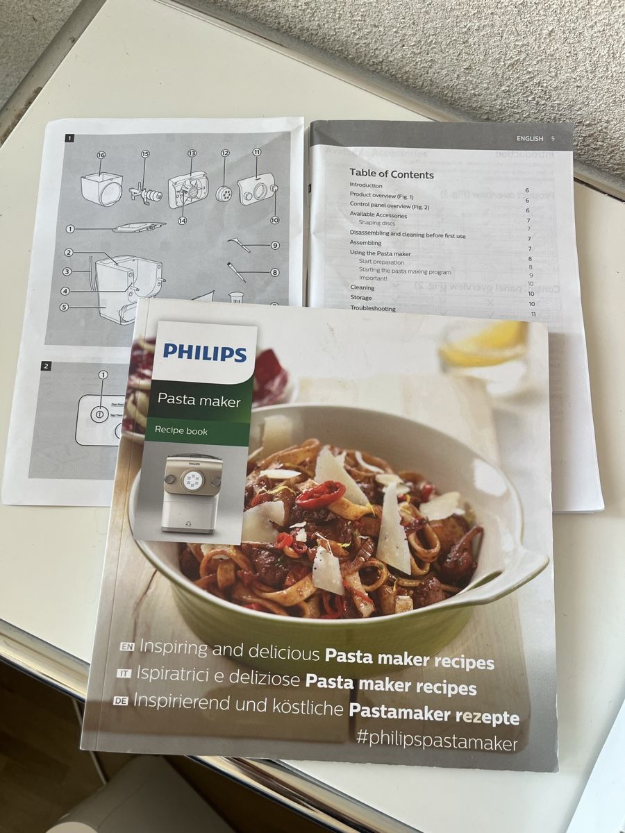 Philips Küchengeräte: Philips pasta maker – Neu (gemäss Beschreibung) aus Genève von leo_bnf7 4