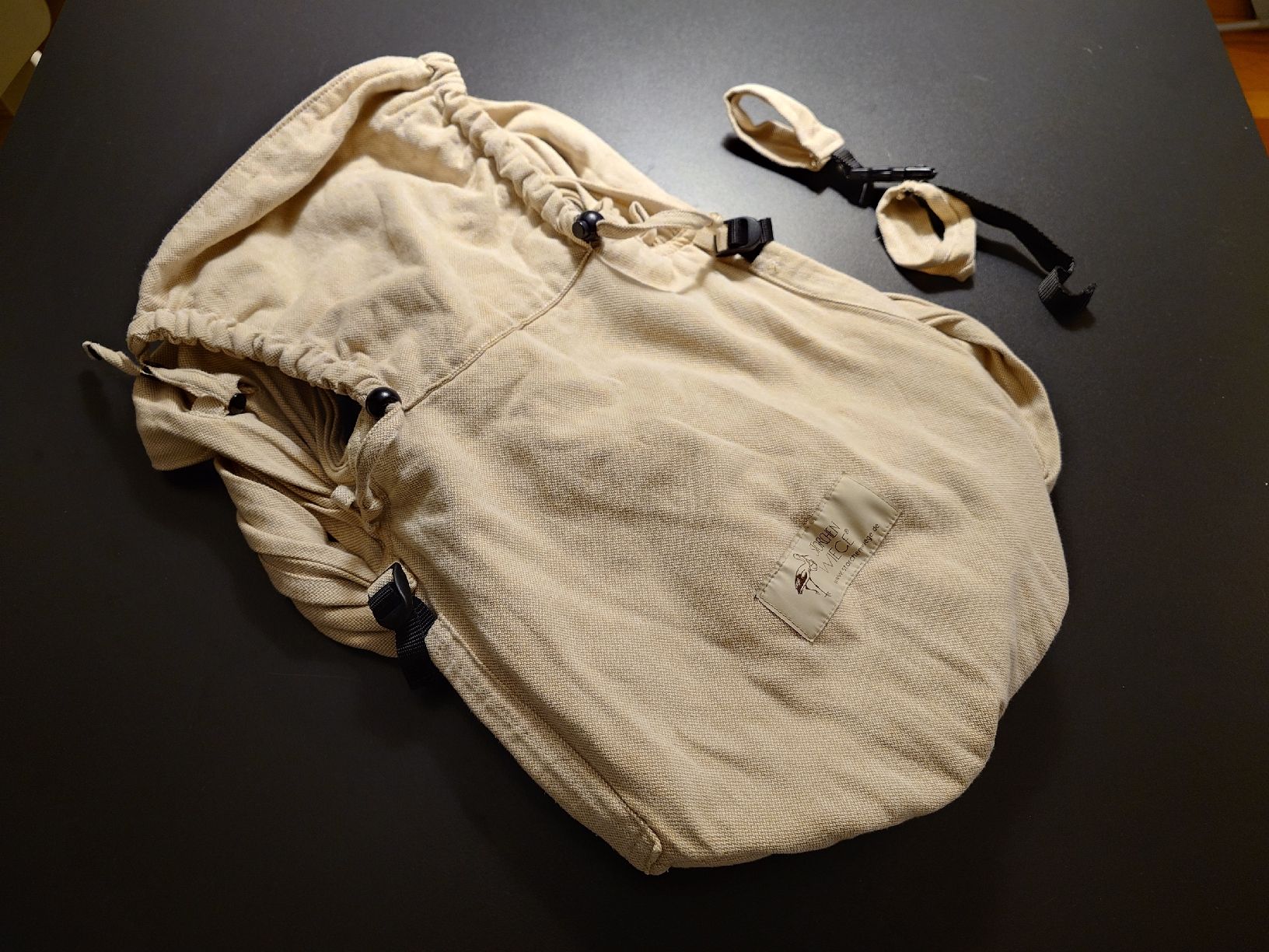 Bauch- & Rückentragen: porte-bébé Storchenwiege beige – Neu (gemäss Beschreibung) aus Martigny von cre_zm9r 2