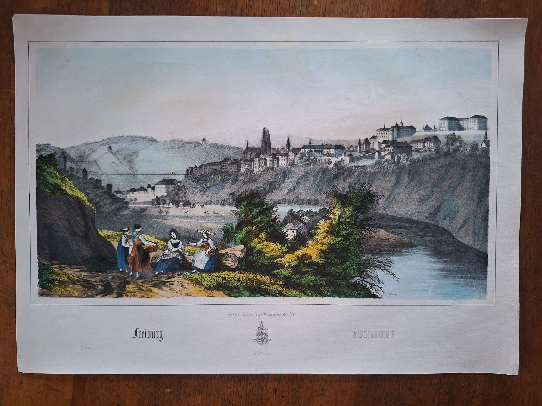 Gravures: FRIBOURG – D'occasion à Bevaix par bohrap